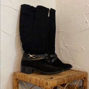 Black Tommy Hilfiger boots